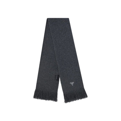 Gray Cashmere Foulard