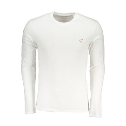 White Cotton Men's T-Shirt