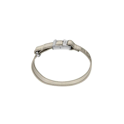Beige Fabric Bracelet