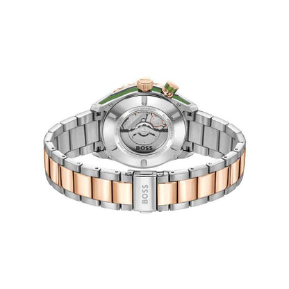 Gray Stainless Steel Dress Watch
