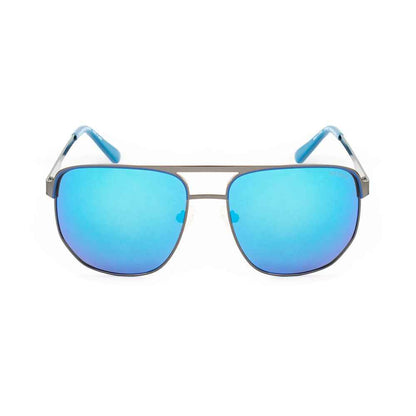 Gray Metal Sunglasses