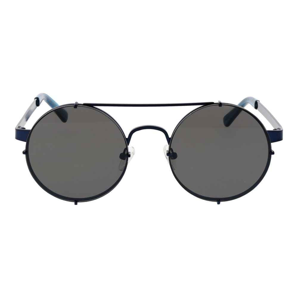 Brown Metal Sunglasses