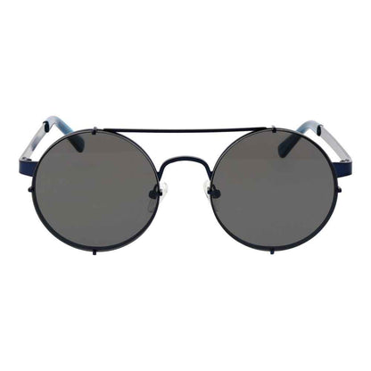 Brown Metal Sunglasses