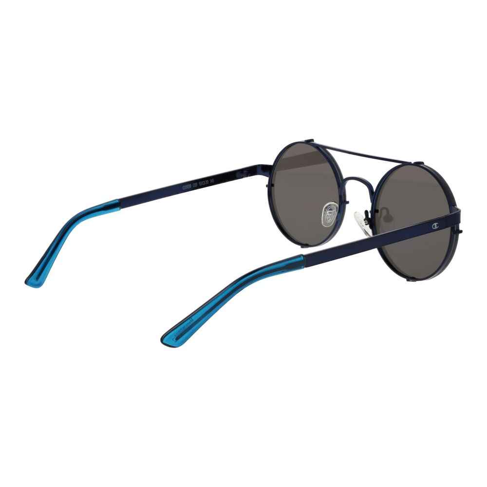 Brown Metal Sunglasses