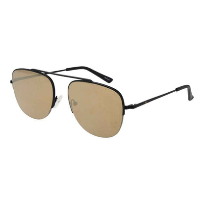 Brown Metal Sunglasses