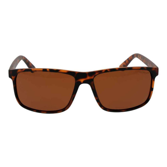 Blue Stainless Steel Sunglasses