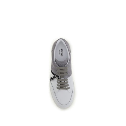 Multicolor Calf Leather Bos Taurus Low Top Sneakers