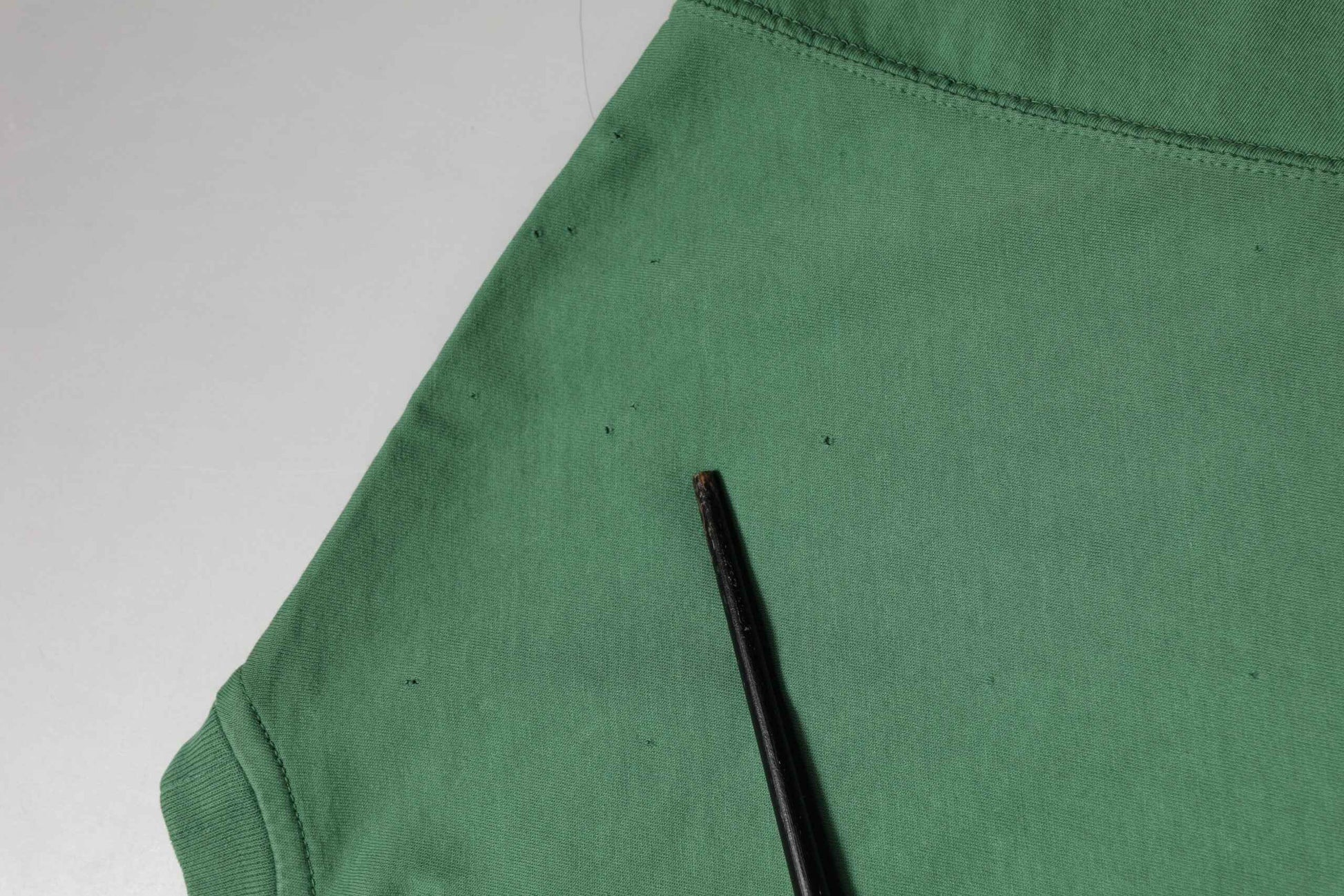 LightGreen Cotton Crewneck Short Sleeve T-Shirt