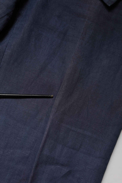 Navy Blue Skinny Chino Mid Waist Men Pants