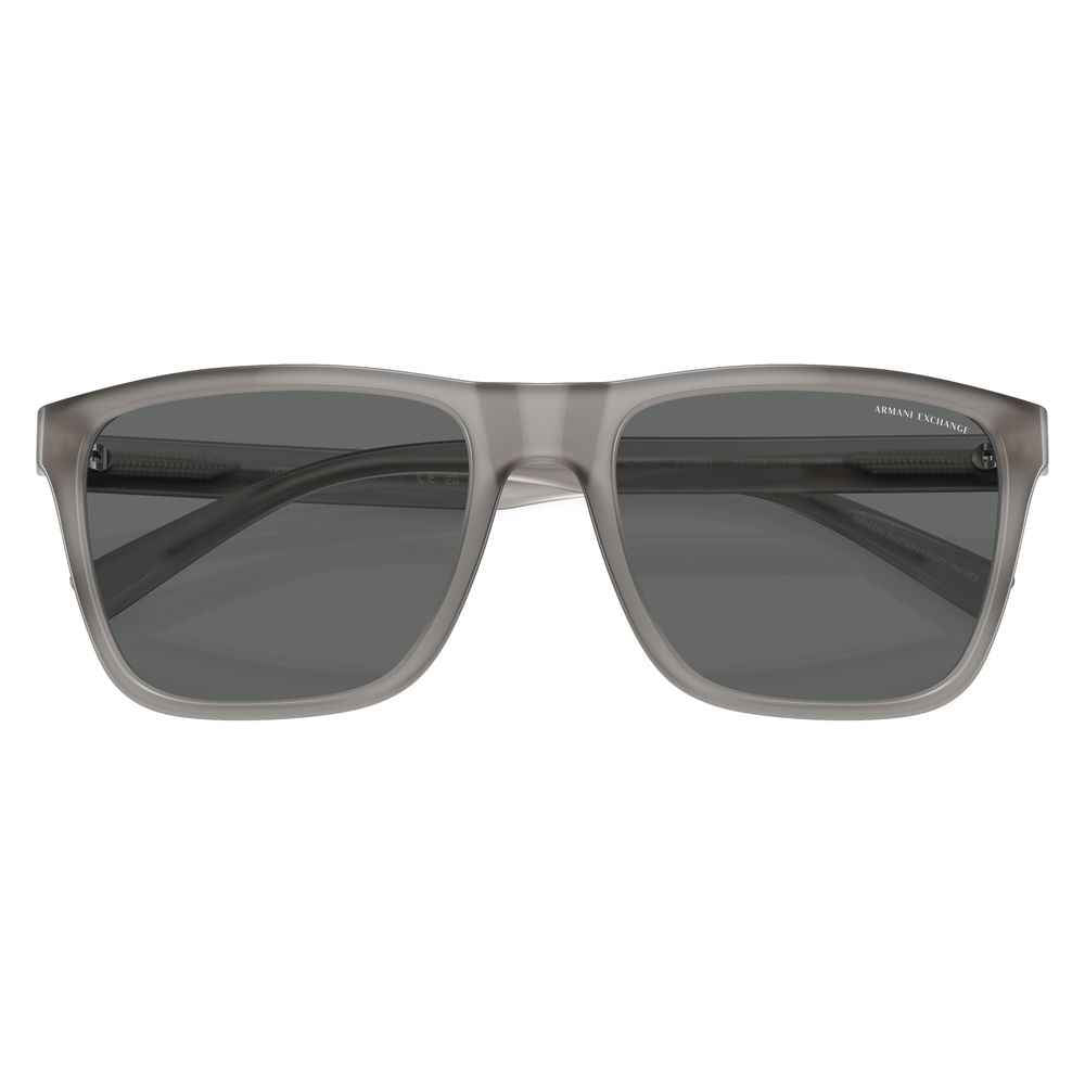 Gray Resin Sunglasses