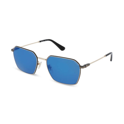 Gray Metal Sunglasses