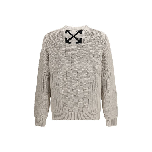 Beige Cotton Sweatshirt