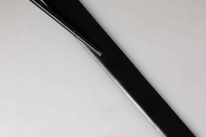 Men Black Classic Leather Metal Buckle Belt