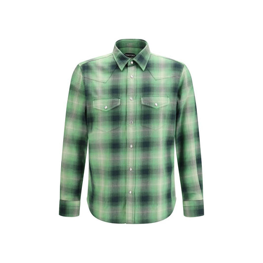 Bicolor Cotton Shirt