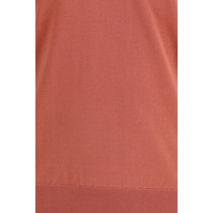 Orange Cotton Sweatshirt