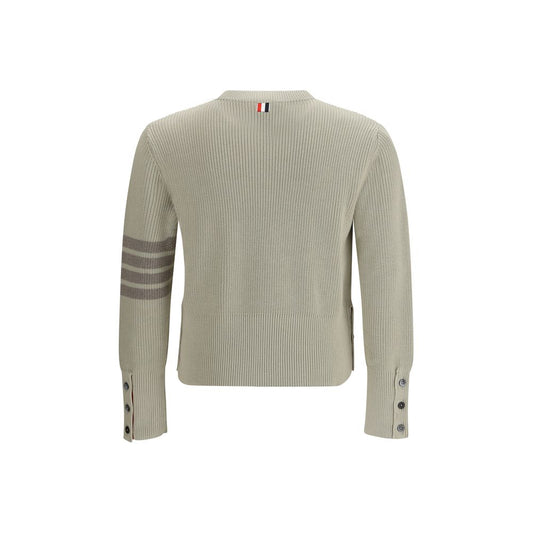 Beige Cotton Sweatshirt