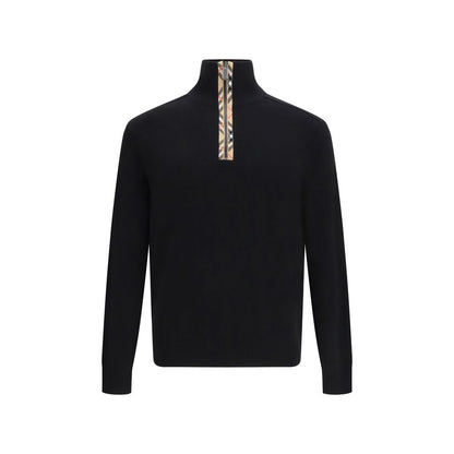 Black Wool Sweatshirt