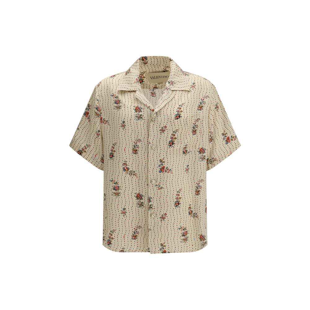 Multicolor Silk Pattern Shirt