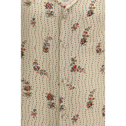 Multicolor Silk Pattern Shirt