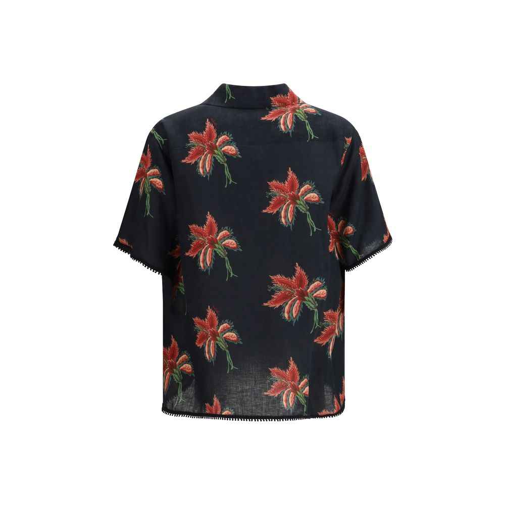 Black Linen Shirt