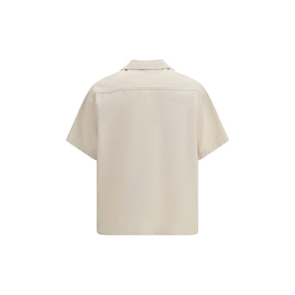 Beige Denim Shirt