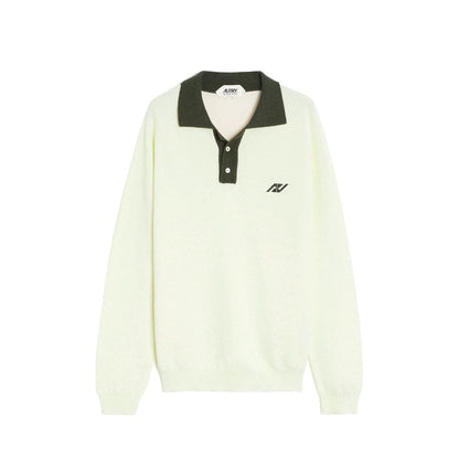 Bicolor Cotton Polo Shirt