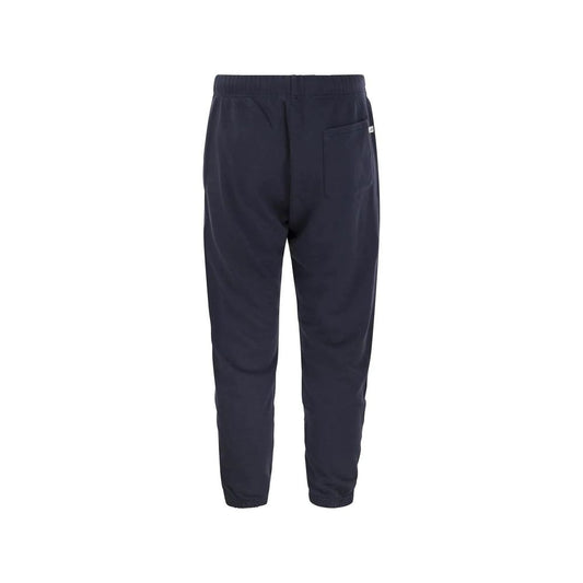 Blue Cotton Joggers (Workout Pants)