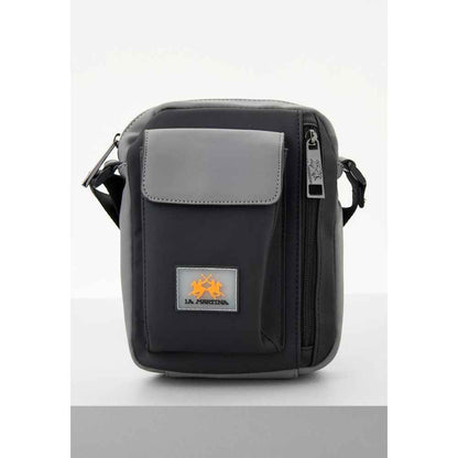 Bicolor Polyethylene Crossbody Bag