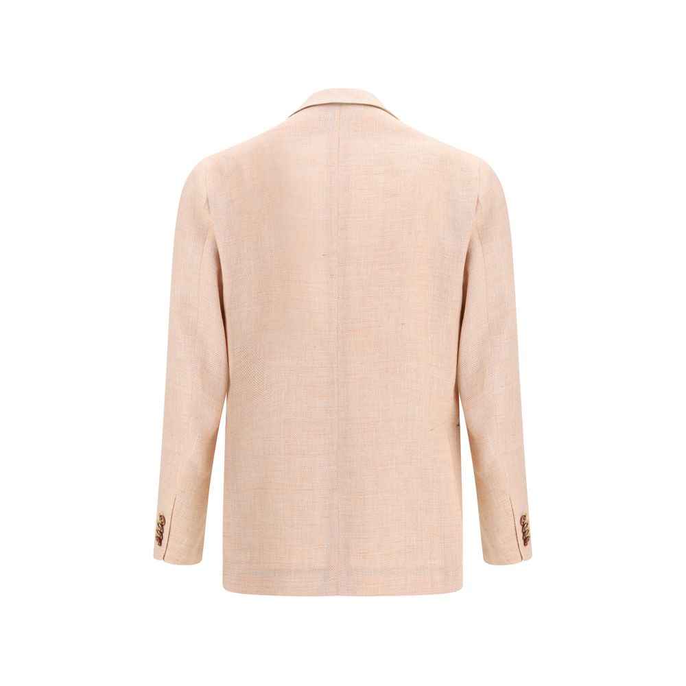 Orange Wool Blazer