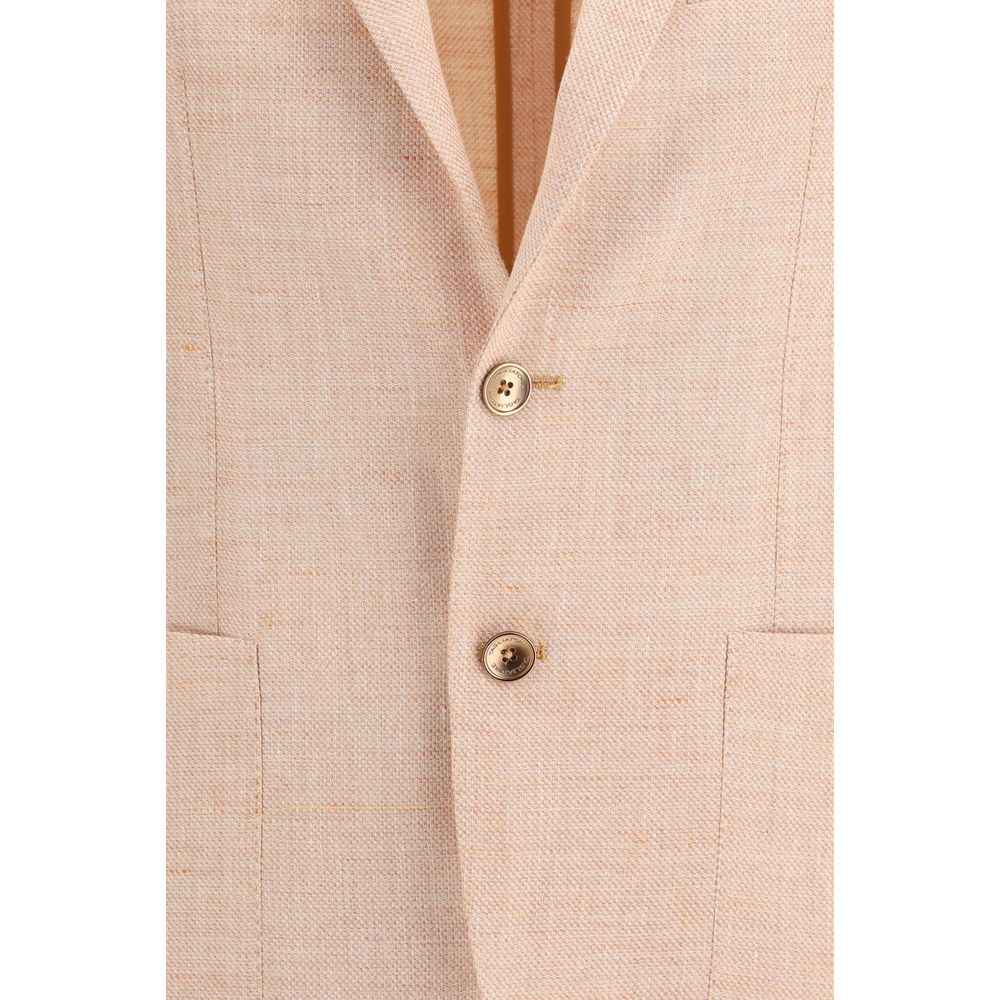 Orange Wool Blazer