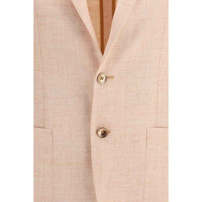 Orange Wool Blazer