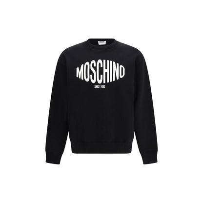 Black Cotton Sweatshirt