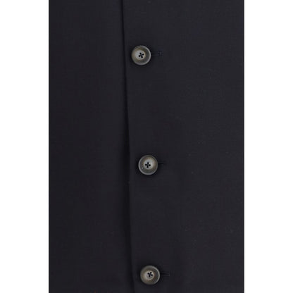 Blue Elastane Coat