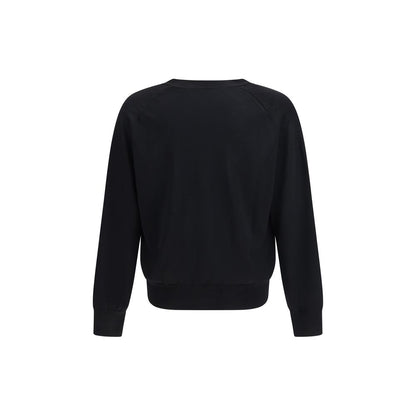 Black Merino Wool Cardigan
