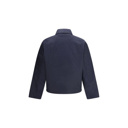 Blue Nylon Shell Jacket