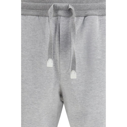 Gray Cotton Joggers (Workout Pants)