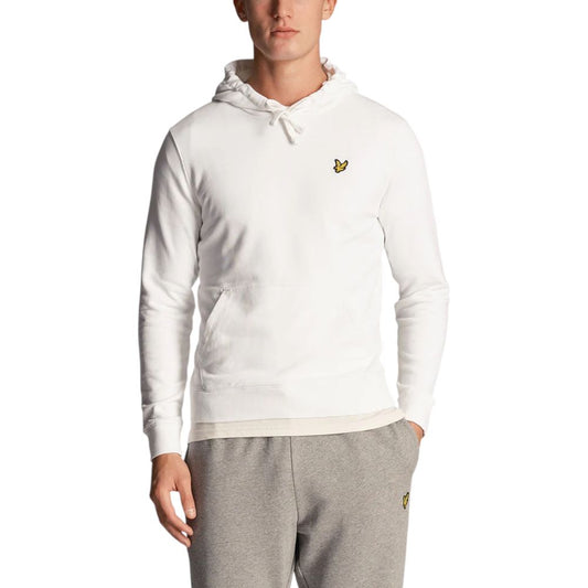 White Cotton Hoodie