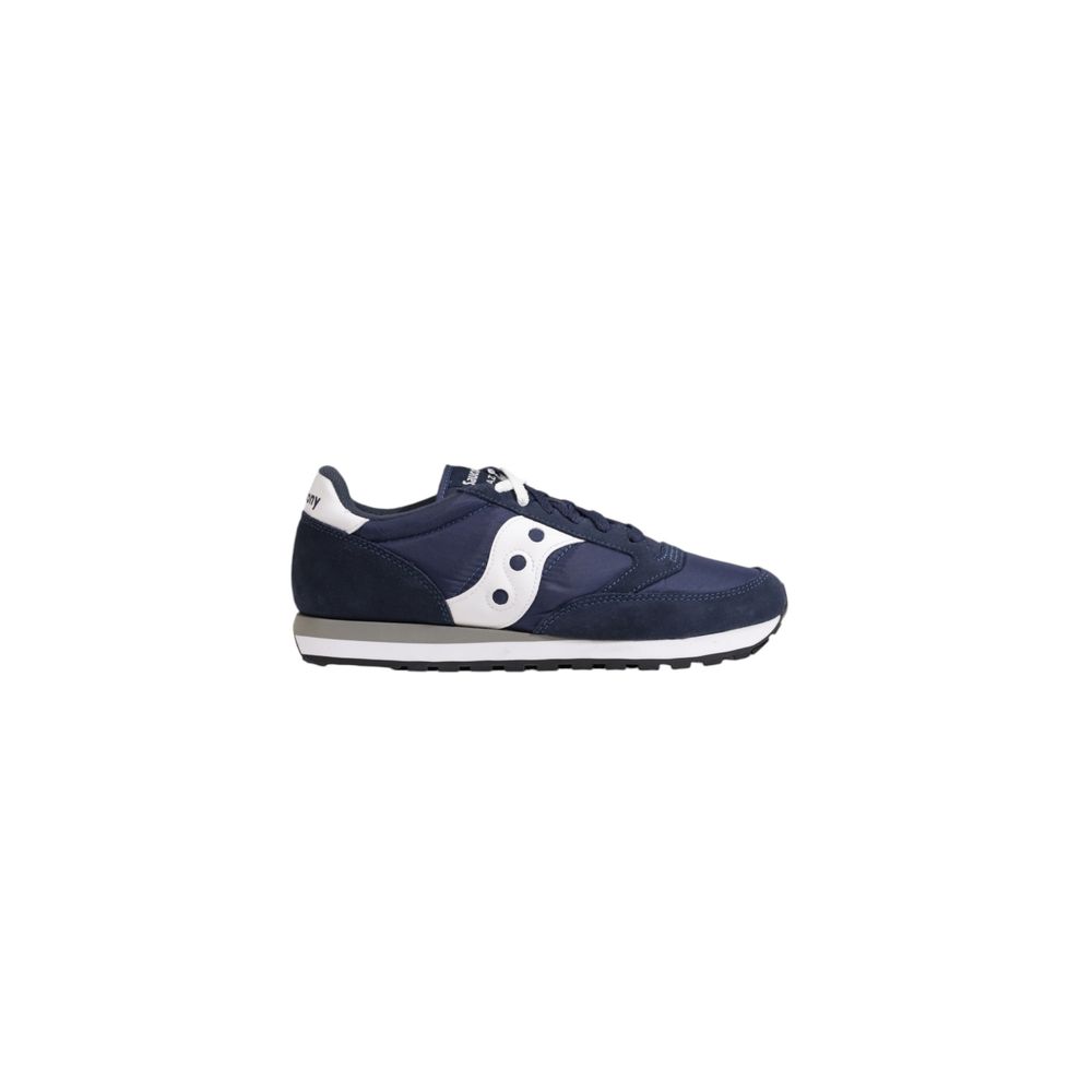 Blue Suede Leather Low Top Sneakers