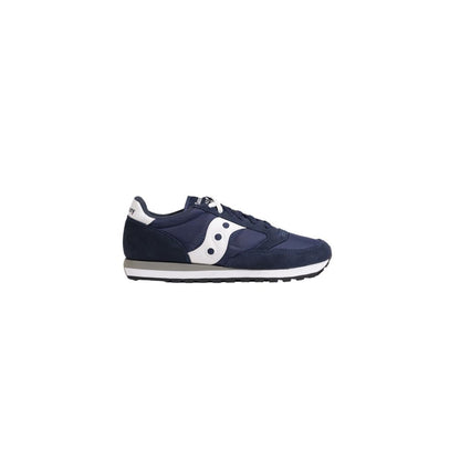 Blue Suede Leather Low Top Sneakers