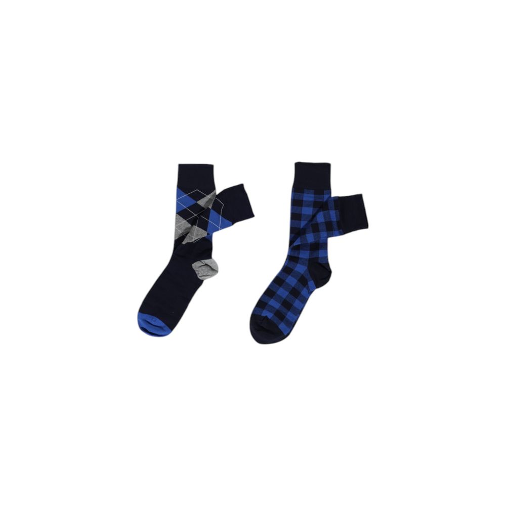 Blue Cotton Boxers