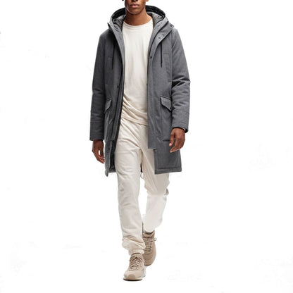 Gray Cashmere Coat