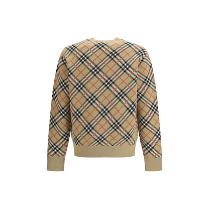 Beige Cotton Sweatshirt