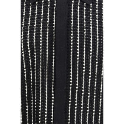 Black Cotton Cardigan