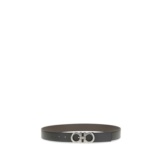 Black Calf Leather Bos Taurus Belt