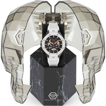 White Synthetic Sport Watch