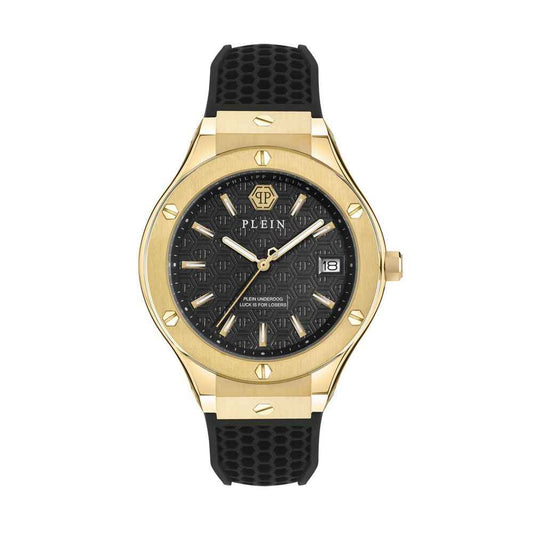 Black Synthetic Dress Watch