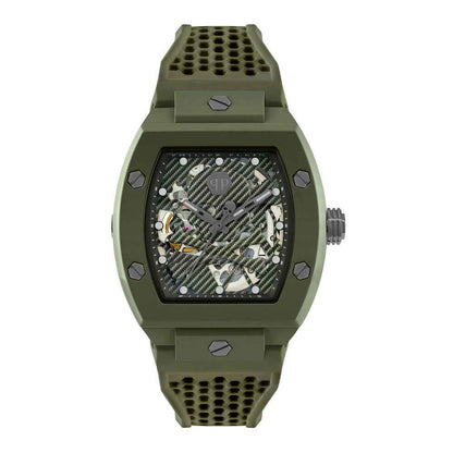 Bicolor Synthetic Sport Watch