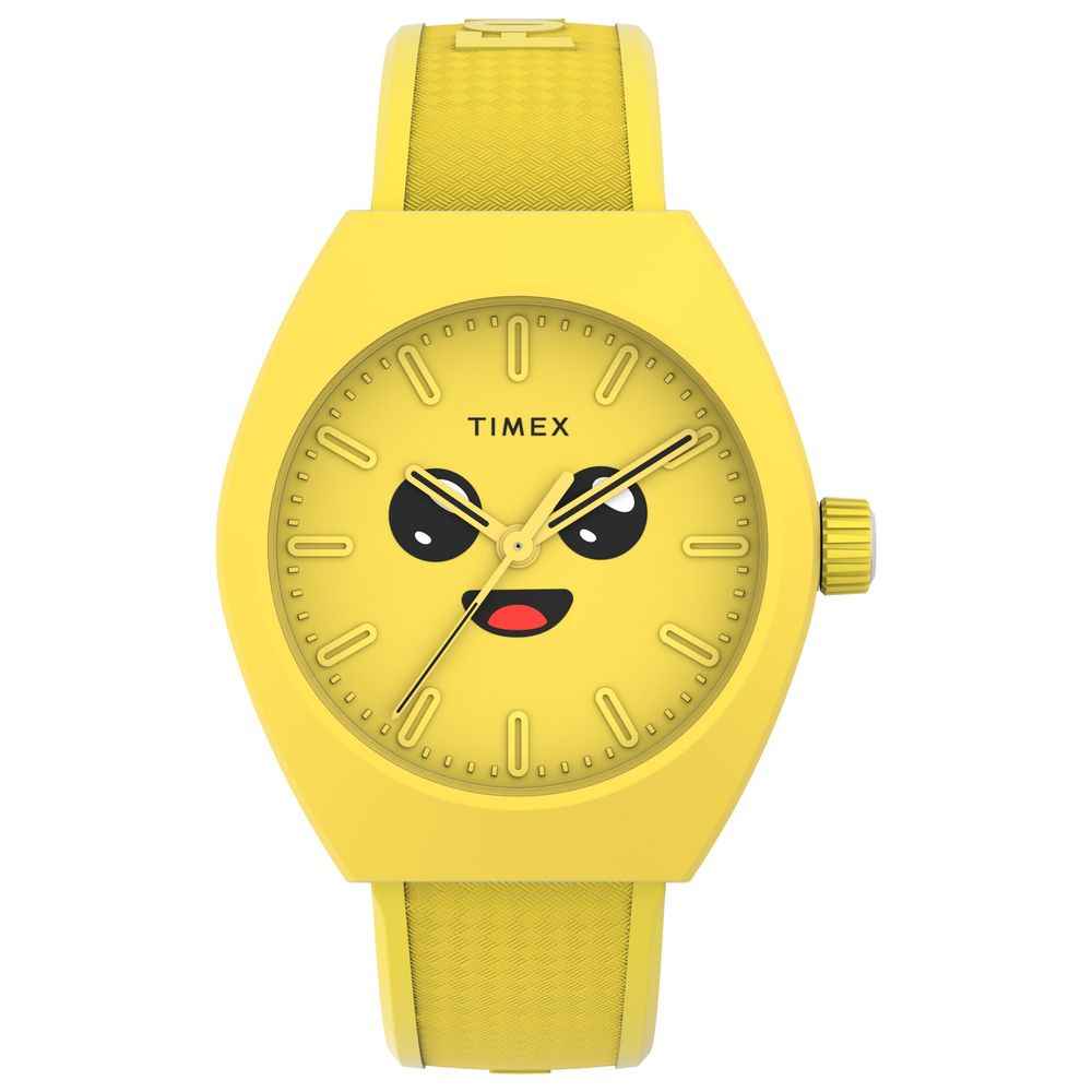 Bicolor Rubber Sport Watch