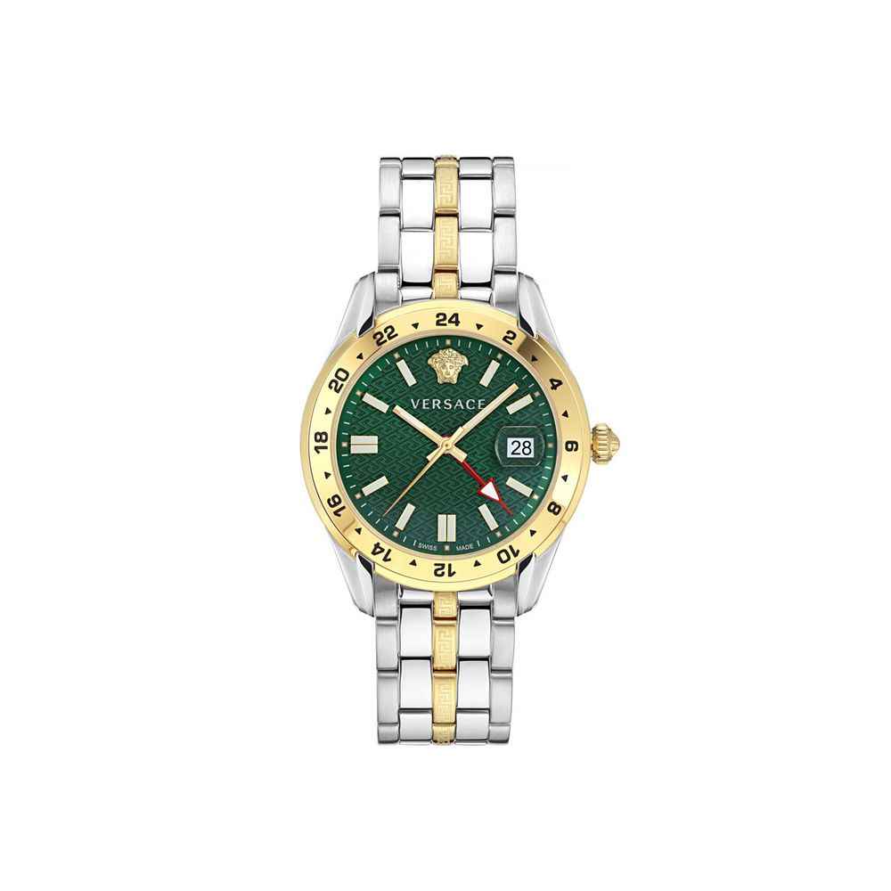 Gray Stainless Steel Dress Watch