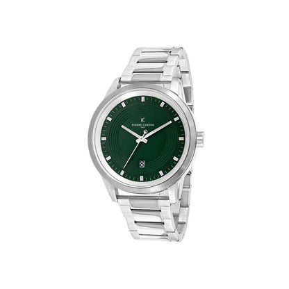 Gray Stainless Steel Dress Watch